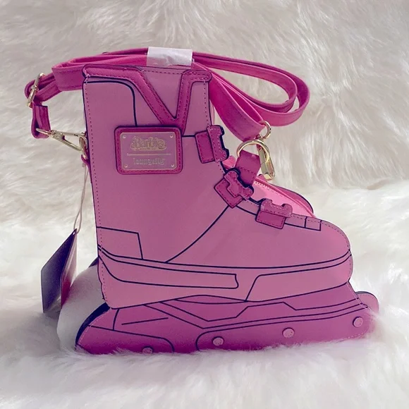 Barbie Loungefly AMC Exclusive Roller Skate Crossbody Bag LE 1000 - Picture 12 of 15